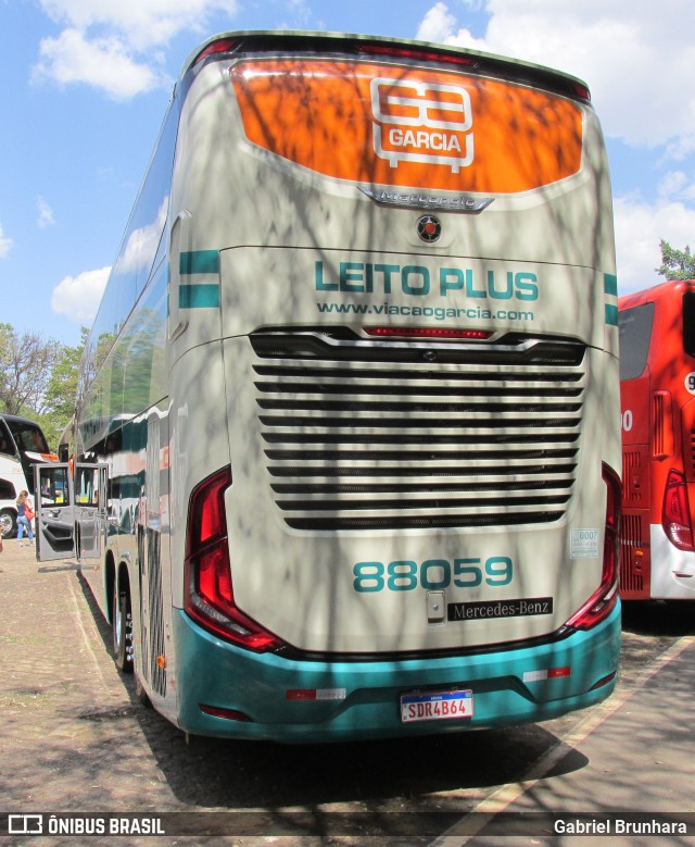 Viação Garcia 88059 na cidade de Campinas, São Paulo, Brasil, por Gabriel Brunhara. Número da foto: #10369923.