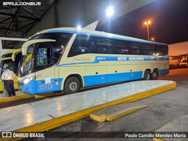 Viação Novo Horizonte 1028711 na cidade de Goiânia, Goiás, Brasil, por Paulo Camillo Mendes Maria. Número da foto: #10368884.