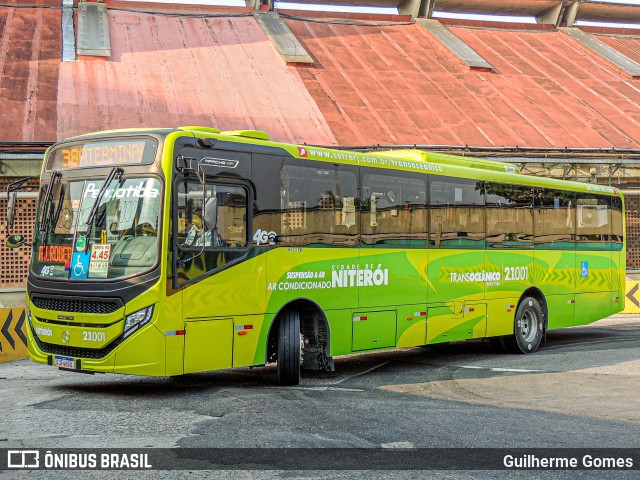 Viação Pendotiba 2.1.001 na cidade de Niterói, Rio de Janeiro, Brasil, por Guilherme Gomes. Número da foto: #10368681.
