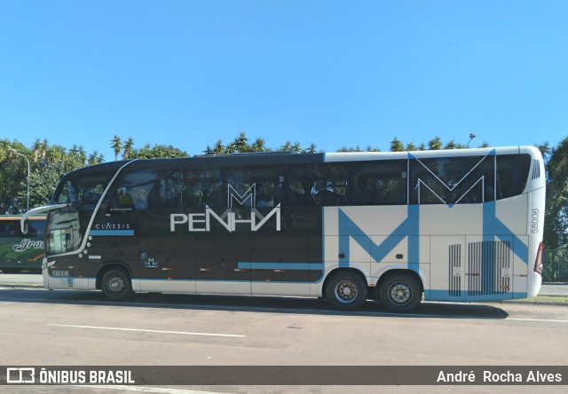 Empresa de Ônibus Nossa Senhora da Penha 58006 na cidade de Curitiba, Paraná, Brasil, por André  Rocha Alves. Número da foto: #10368742.