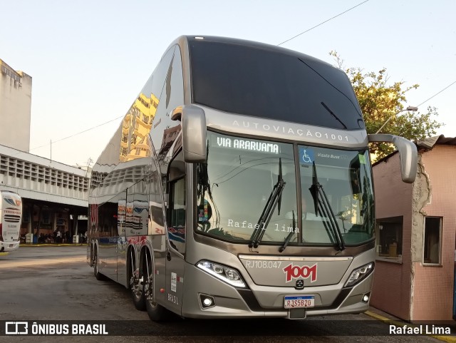 Auto Viação 1001 RJ 108.047 na cidade de Niterói, Rio de Janeiro, Brasil, por Rafael Lima. ID da foto: 10369416.