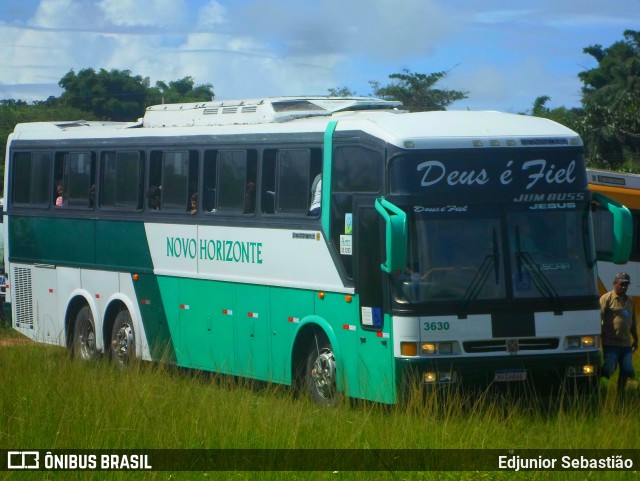 Novo Horizonte Turismo 3630 na cidade de Paudalho, Pernambuco, Brasil, por Edjunior Sebastião. ID da foto: 10368752.