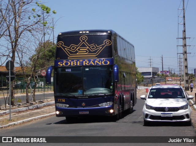 Expresso Soberano 7774 na cidade de Teresina, Piauí, Brasil, por Juciêr Ylias. Número da foto: #10368611.