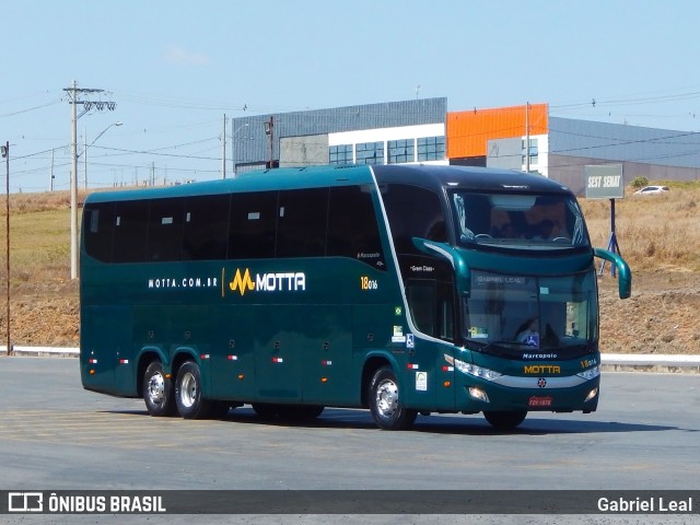 Viação Motta 18016 na cidade de Formiga, Minas Gerais, Brasil, por Gabriel Leal. Número da foto: #10369568.