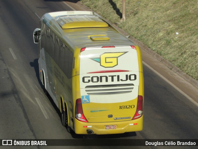 Empresa Gontijo de Transportes 18120 na cidade de Belo Horizonte, Minas Gerais, Brasil, por Douglas Célio Brandao. ID da foto: 10370488.