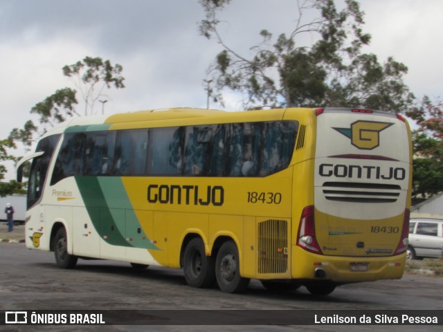 Empresa Gontijo de Transportes 18430 na cidade de Caruaru, Pernambuco, Brasil, por Lenilson da Silva Pessoa. ID da foto: 10368800.