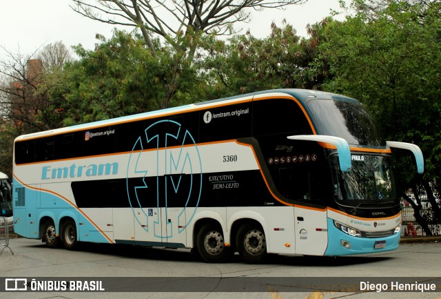 Emtram 5360 na cidade de São Paulo, São Paulo, Brasil, por Diego Henrique. Número da foto: #10368890.