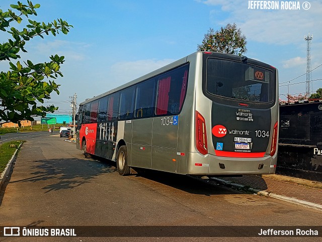 Walmonte Transportes e Fretamentos 1034 na cidade de Nova Iguaçu, Rio de Janeiro, Brasil, por Jefferson Rocha. Número da foto: #10369437.
