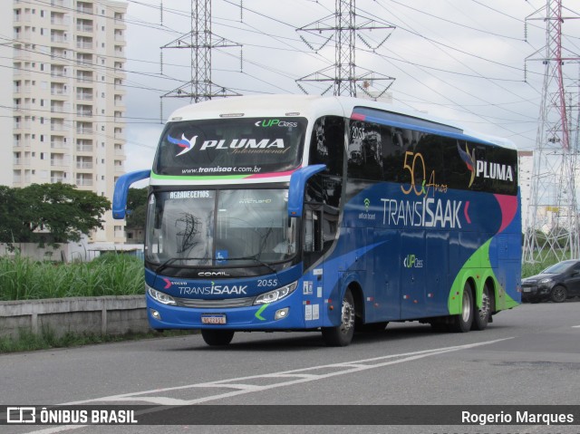 Trans Isaak Turismo 2055 na cidade de São José dos Campos, São Paulo, Brasil, por Rogerio Marques. ID da foto: 10368861.