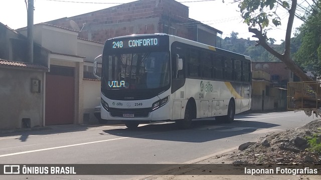 Viação Elite 2349 na cidade de Volta Redonda, Rio de Janeiro, Brasil, por Iaponan Fotografias. Número da foto: #10369940.