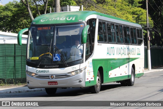 Auto Viação Cambuí 171 na cidade de São Paulo, São Paulo, Brasil, por Moaccir  Francisco Barboza. Número da foto: #10369545.
