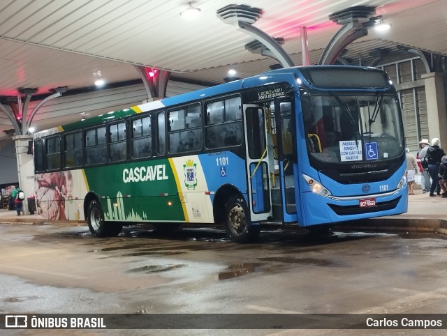 Pioneira Transportes 1101 na cidade de Cascavel, Paraná, Brasil, por Carlos Campos. Número da foto: #10368413.
