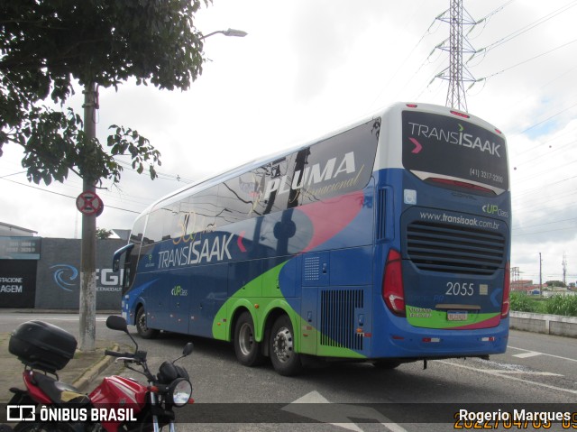 Trans Isaak Turismo 2055 na cidade de São José dos Campos, São Paulo, Brasil, por Rogerio Marques. Número da foto: #10368860.