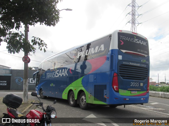 Trans Isaak Turismo 2055 na cidade de São José dos Campos, São Paulo, Brasil, por Rogerio Marques. ID da foto: 10368860.