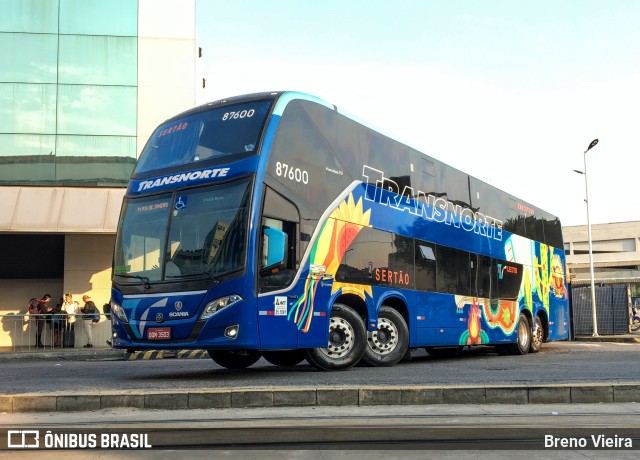 Transnorte - Transporte e Turismo Norte de Minas 87600 na cidade de Rio de Janeiro, Rio de Janeiro, Brasil, por Breno Vieira. ID da foto: 10369537.