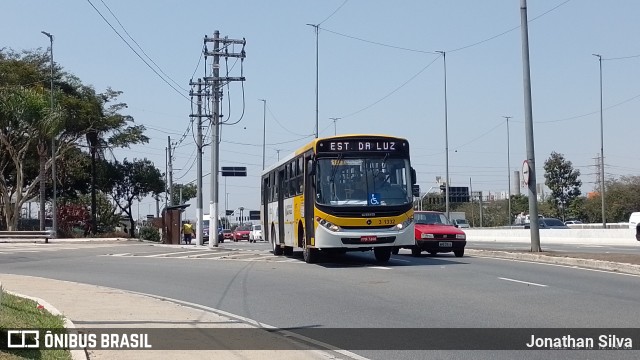 Viação Metrópole Paulista - Zona Leste 3 1332 na cidade de São Paulo, São Paulo, Brasil, por Jonathan Silva. Número da foto: #10369217.