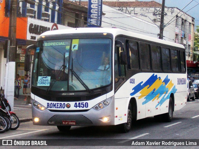 Turismo Romero 4450 na cidade de Cubatão, São Paulo, Brasil, por Adam Xavier Rodrigues Lima. Número da foto: #10369079.