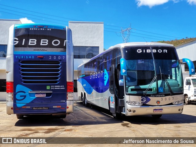 Gibbor Turismo e Fretamento 2007 na cidade de Nova Lima, Minas Gerais, Brasil, por Jefferson Nascimento. Número da foto: #10369813.