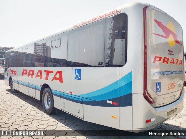 Expresso de Prata 2205 na cidade de Bauru, São Paulo, Brasil, por Henrique Santos. ID da foto: 10369567.