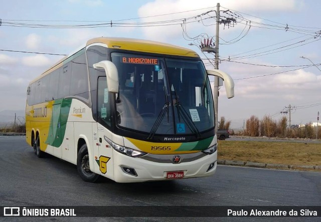 Empresa Gontijo de Transportes 19565 na cidade de Betim, Minas Gerais, Brasil, por Paulo Alexandre da Silva. Número da foto: #10369931.