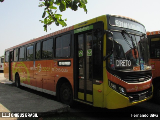Empresa de Transportes Braso Lisboa RJ 215.006 na cidade de Rio de Janeiro, Rio de Janeiro, Brasil, por Fernando Silva. Número da foto: #10369546.