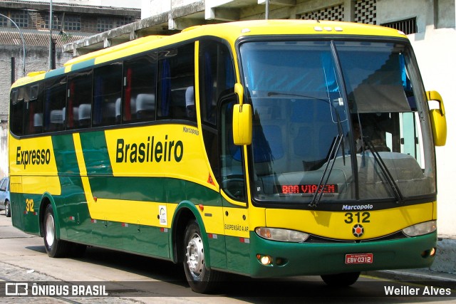 Expresso Brasileiro 312 na cidade de Rio de Janeiro, Rio de Janeiro, Brasil, por Weiller Alves. ID da foto: 10368933.