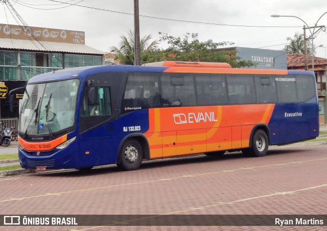 Evanil Transportes e Turismo RJ 132.023 na cidade de Rio das Ostras, Rio de Janeiro, Brasil, por Ryan Martins. Número da foto: #10370200.