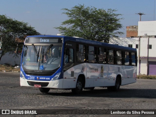 Capital do Agreste Transporte Urbano 1616 na cidade de Caruaru, Pernambuco, Brasil, por Lenilson da Silva Pessoa. Número da foto: #10368741.