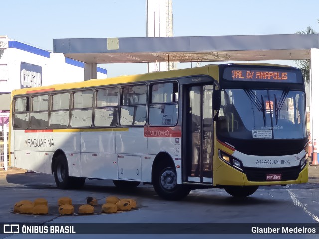 Viação Araguarina 3169 na cidade de Goiânia, Goiás, Brasil, por Glauber Medeiros. Número da foto: #10369639.