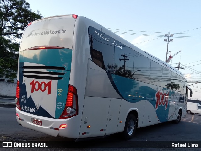 Auto Viação 1001 RJ 108.169 na cidade de Niterói, Rio de Janeiro, Brasil, por Rafael Lima. ID da foto: 10374326.