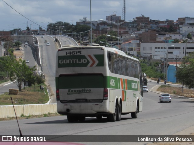 Empresa Gontijo de Transportes 14615 na cidade de Caruaru, Pernambuco, Brasil, por Lenilson da Silva Pessoa. Número da foto: #10371950.