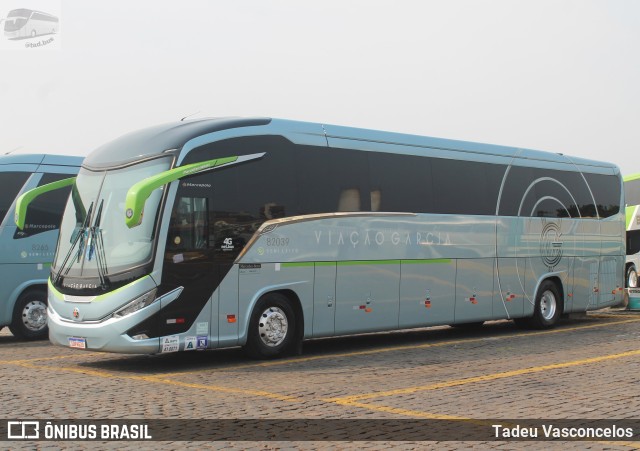 Viação Garcia 82039 na cidade de Londrina, Paraná, Brasil, por Tadeu Vasconcelos. ID da foto: 10373345.