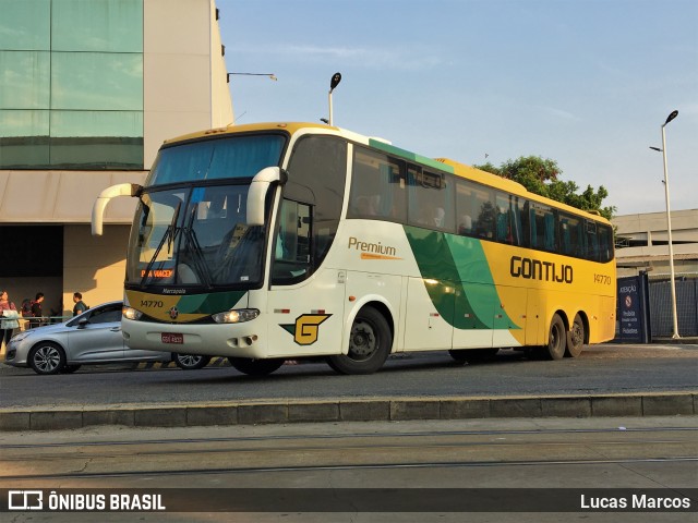 Empresa Gontijo de Transportes 14770 na cidade de Rio de Janeiro, Rio de Janeiro, Brasil, por Lucas Marcos. ID da foto: 10373362.