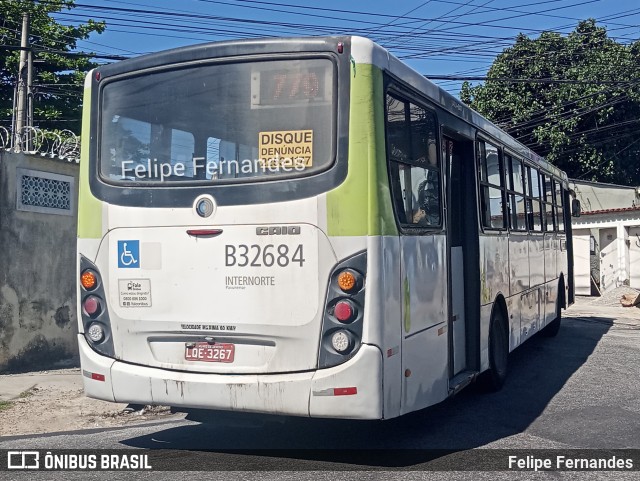 Viação Pavunense B32684 na cidade de Rio de Janeiro, Rio de Janeiro, Brasil, por Felipe Fernandes. Número da foto: #10371303.