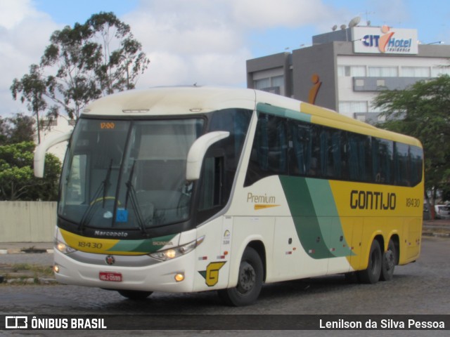 Empresa Gontijo de Transportes 18430 na cidade de Caruaru, Pernambuco, Brasil, por Lenilson da Silva Pessoa. ID da foto: 10371929.