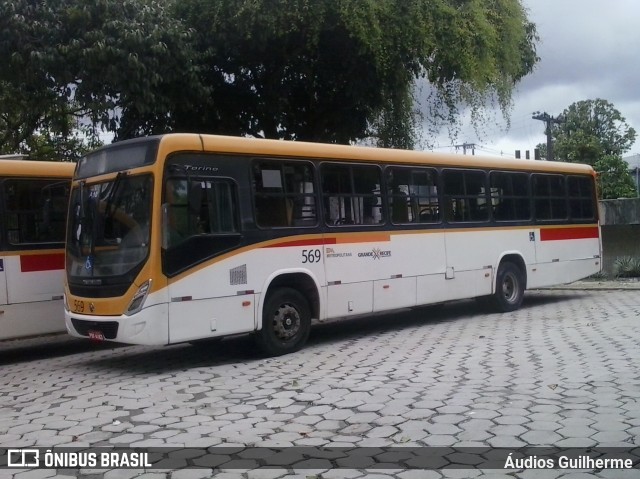 Empresa Metropolitana 569 na cidade de Jaboatão dos Guararapes, Pernambuco, Brasil, por Áudios Guilherme. ID da foto: 10373598.