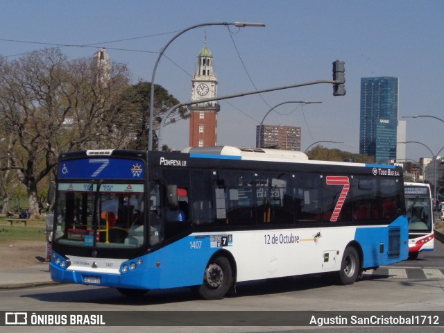 Transportes Automotores 12 de Octubre 1407 na cidade de Ciudad Autónoma de Buenos Aires, Argentina, por Agustin SanCristobal1712. ID da foto: 10372831.