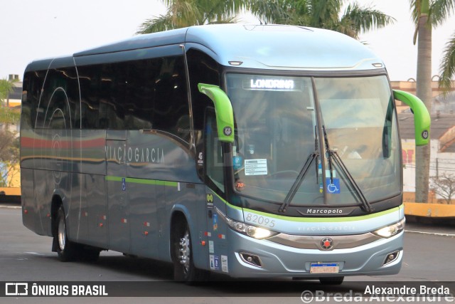 Viação Garcia 82095 na cidade de Londrina, Paraná, Brasil, por Alexandre Breda. Número da foto: #10373058.