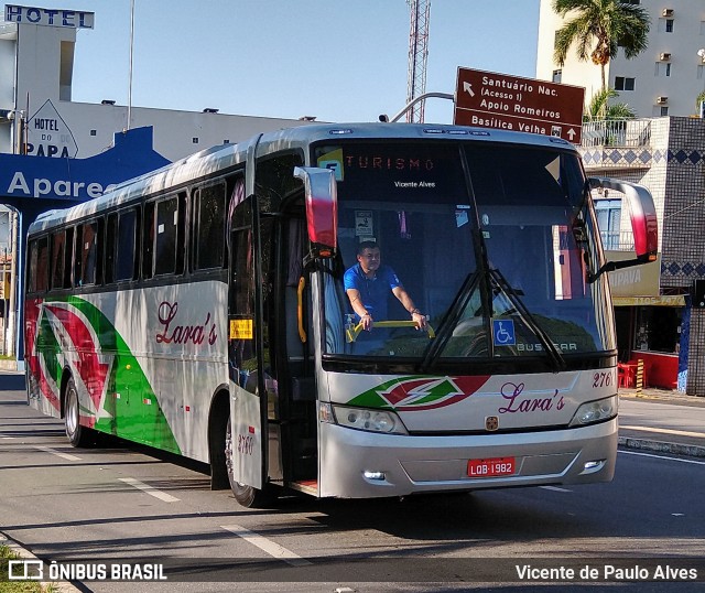 Lara´s Turismo 2760 na cidade de Aparecida, São Paulo, Brasil, por Vicente de Paulo Alves. ID da foto: 10373251.