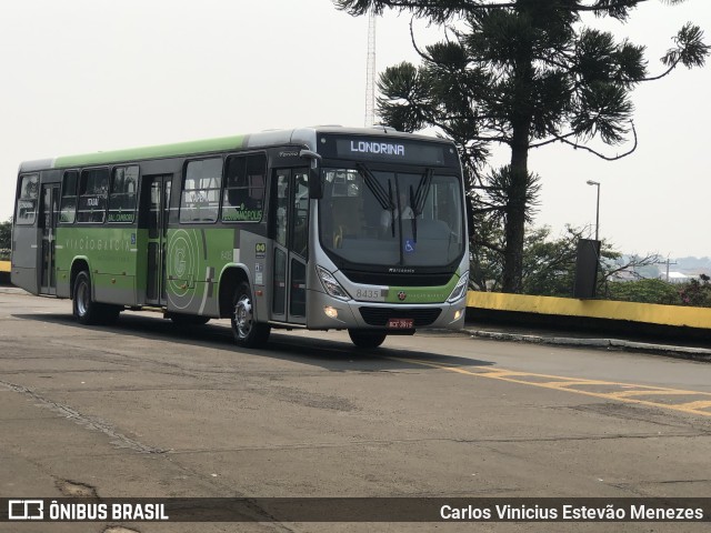 Viação Garcia 8435 na cidade de Londrina, Paraná, Brasil, por Carlos Vinicius Estevão Menezes. ID da foto: 10373914.