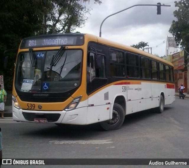 Empresa Metropolitana 539 na cidade de Jaboatão dos Guararapes, Pernambuco, Brasil, por Áudios Guilherme. Número da foto: #10373531.