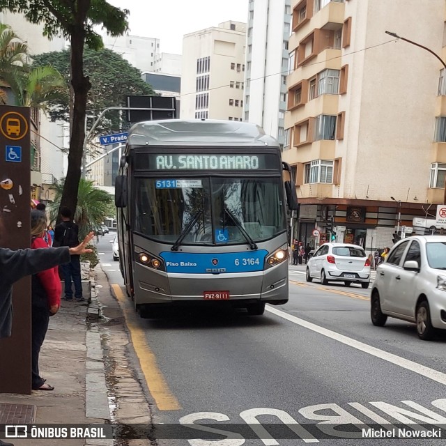 Viação Paratodos > São Jorge > Metropolitana São Paulo > Mobibrasil 6 3164 na cidade de São Paulo, São Paulo, Brasil, por Michel Nowacki. ID da foto: 10374324.