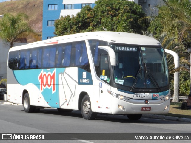 Auto Viação 1001 RJ 108.237 na cidade de Aparecida, São Paulo, Brasil, por Marco Aurélio de Oliveira. ID da foto: 10372464.