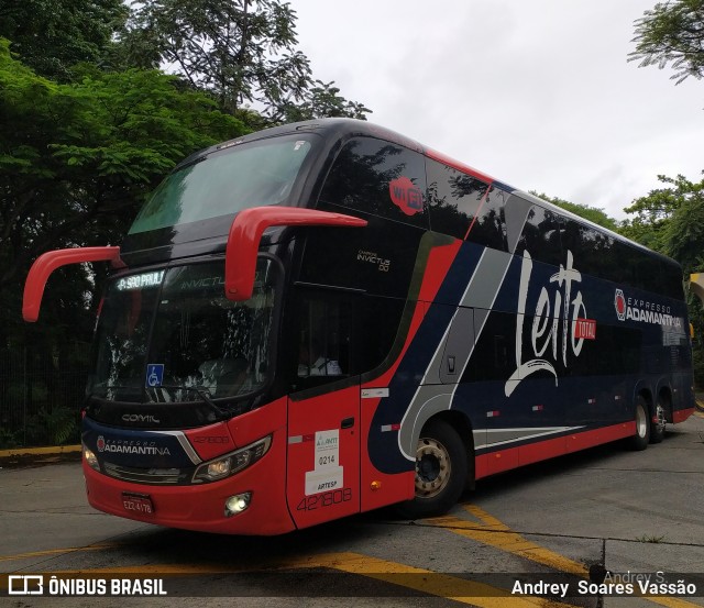 Expresso Adamantina 421808 na cidade de São Paulo, São Paulo, Brasil, por Andrey  Soares Vassão. ID da foto: 10375099.