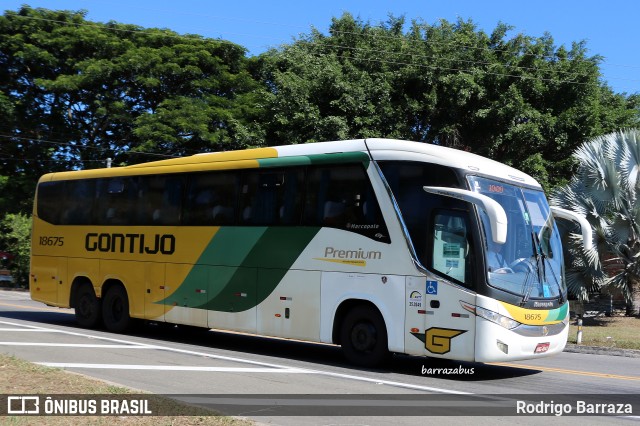 Empresa Gontijo de Transportes 18675 na cidade de Sapucaia, Rio de Janeiro, Brasil, por Rodrigo Barraza. ID da foto: 10376027.