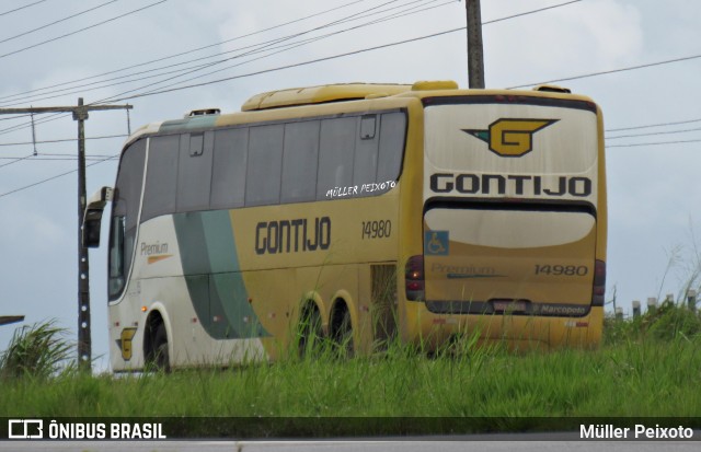 Empresa Gontijo de Transportes 14980 na cidade de Rio Largo, Alagoas, Brasil, por Müller Peixoto. ID da foto: 10377232.