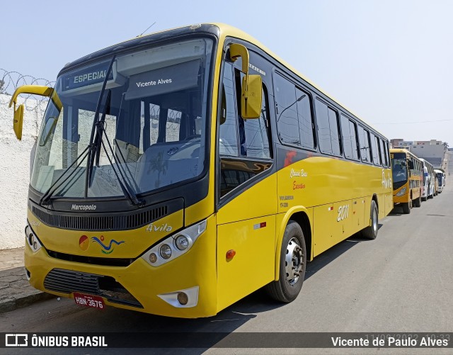 Viação Ávila 2011 na cidade de Campo Belo, Minas Gerais, Brasil, por Vicente de Paulo Alves. ID da foto: 10376775.