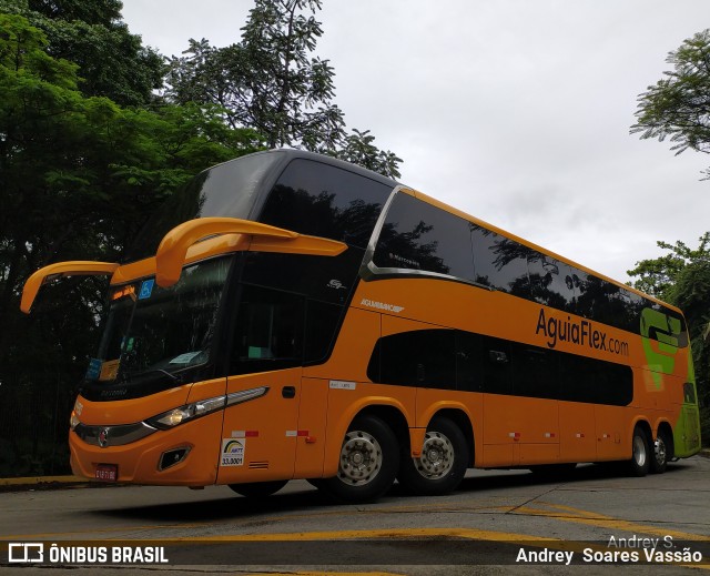 Viação Águia Branca 50490 na cidade de São Paulo, São Paulo, Brasil, por Andrey  Soares Vassão. Número da foto: #10375058.