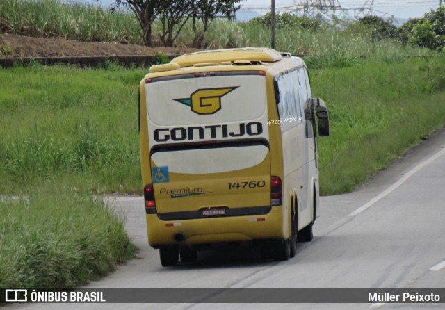 Empresa Gontijo de Transportes 14760 na cidade de Rio Largo, Alagoas, Brasil, por Müller Peixoto. ID da foto: 10377309.