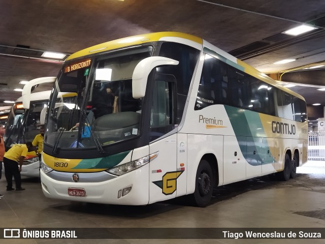 Empresa Gontijo de Transportes 18130 na cidade de Belo Horizonte, Minas Gerais, Brasil, por Tiago Wenceslau de Souza. ID da foto: 10376705.